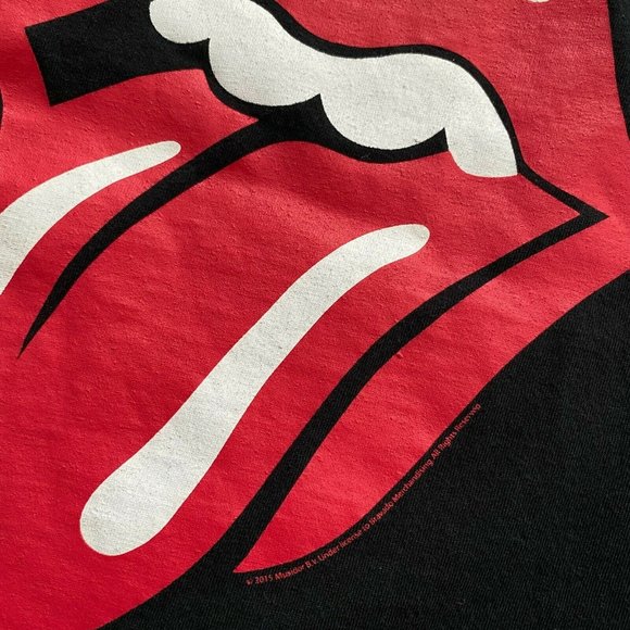 The Rolling Stones Juniors M Logo Graphic T-Shirt - Picture 6 of 12